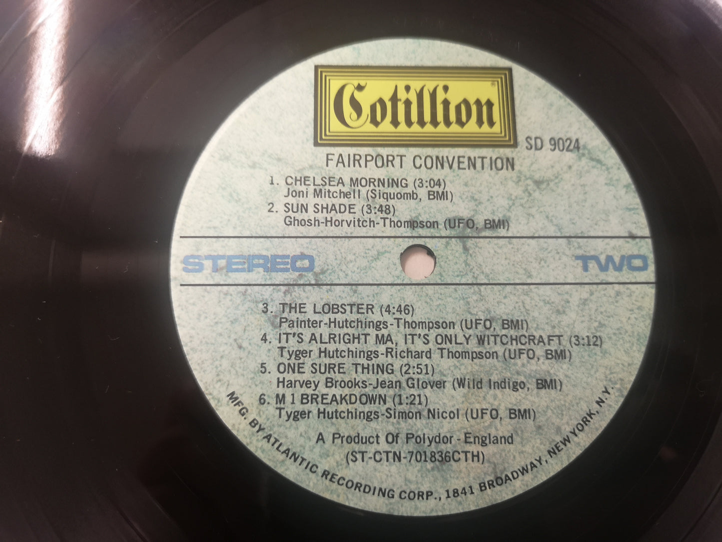 Fairport Convention "S/T" Orig US 1970 EX/M-