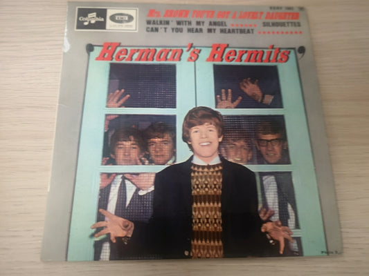 Herman's Hermits "Mrs Brown You've Got a Lovely Daughter" Orig France 1965 EX/VG++ (7" EP)