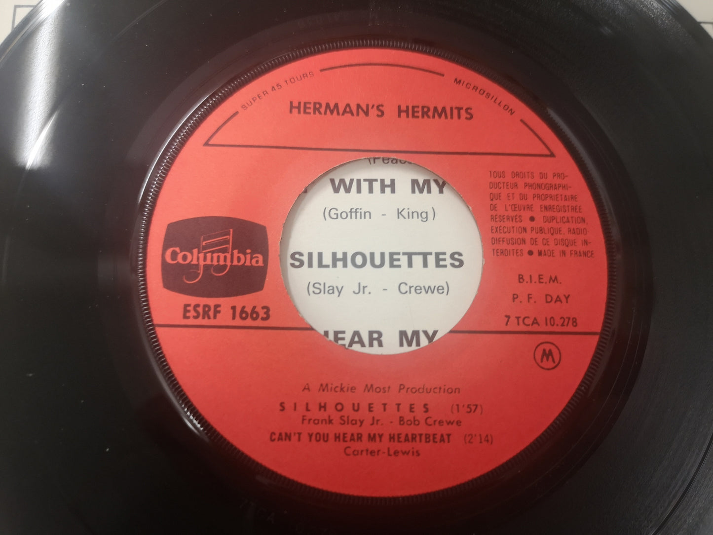 Herman's Hermits "Mrs Brown You've Got a Lovely Daughter" Orig France 1965 EX/VG++ (7" EP)