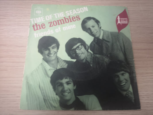 Zombies "Time Of The Season" Orig France 1968 VG++/VG++ (7" Single)