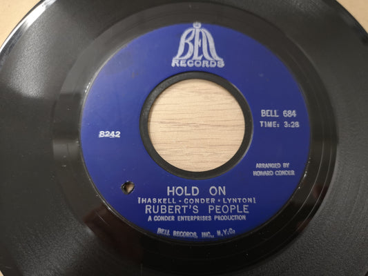Rupert's People "Hold On" Orig US 1967 EX (7" Single)