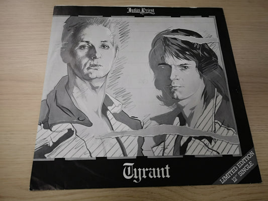 Judas Priest "Tyrant" Orig UK 1983 12" M-/M- (12" Maxi Single - White Vinyl)
