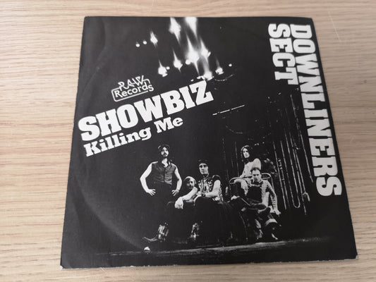 Downliners Sect "Showbiz" Orig UK 1977 M-/M- (7" Single)