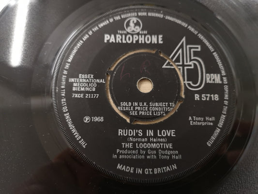 Locomotive "Rudi's In Love" Orig UK 1968 M- (7" Single)
