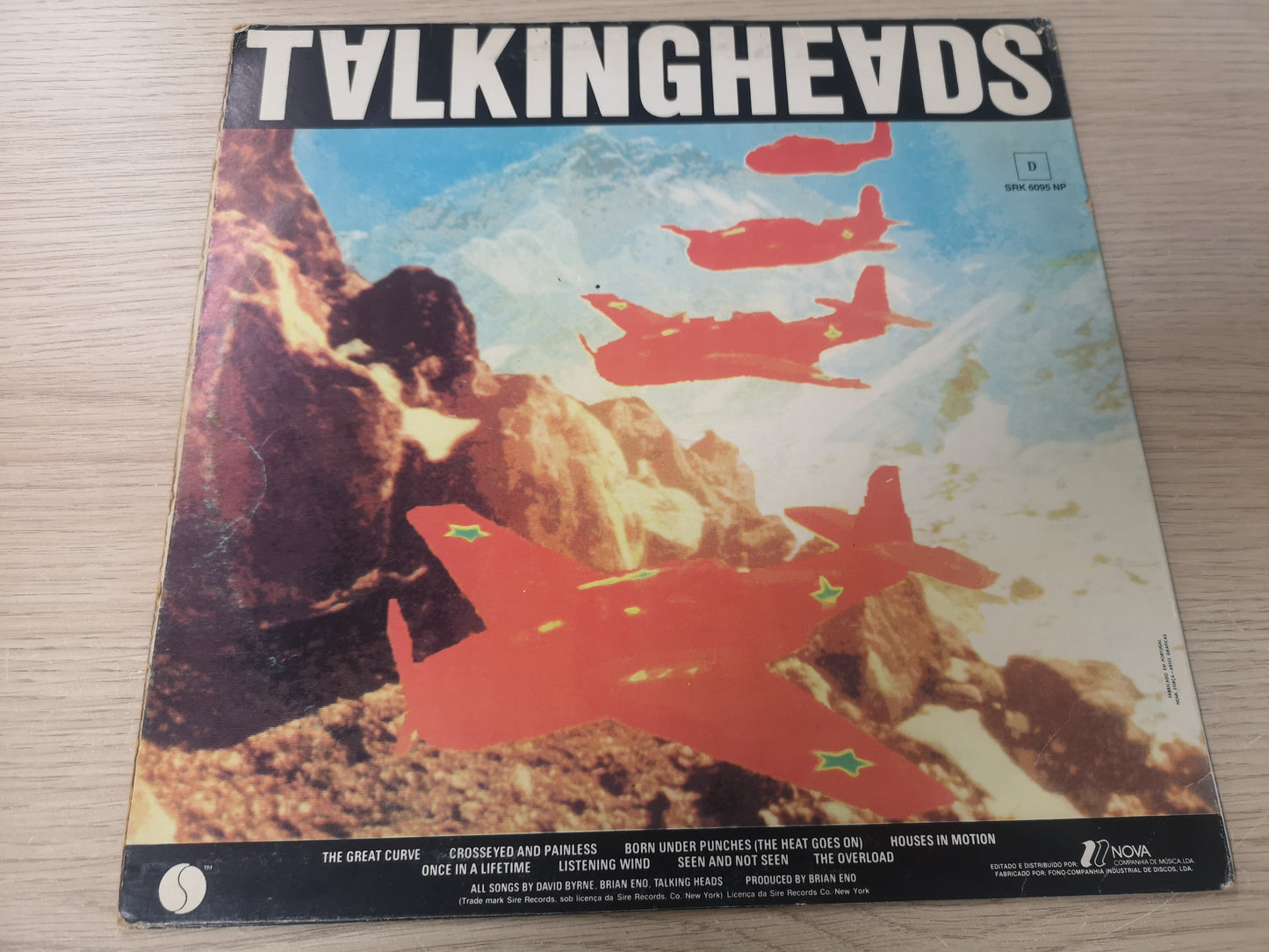 Talking Heads "Remain In Light" Orig Portugal 1980 VG/VG