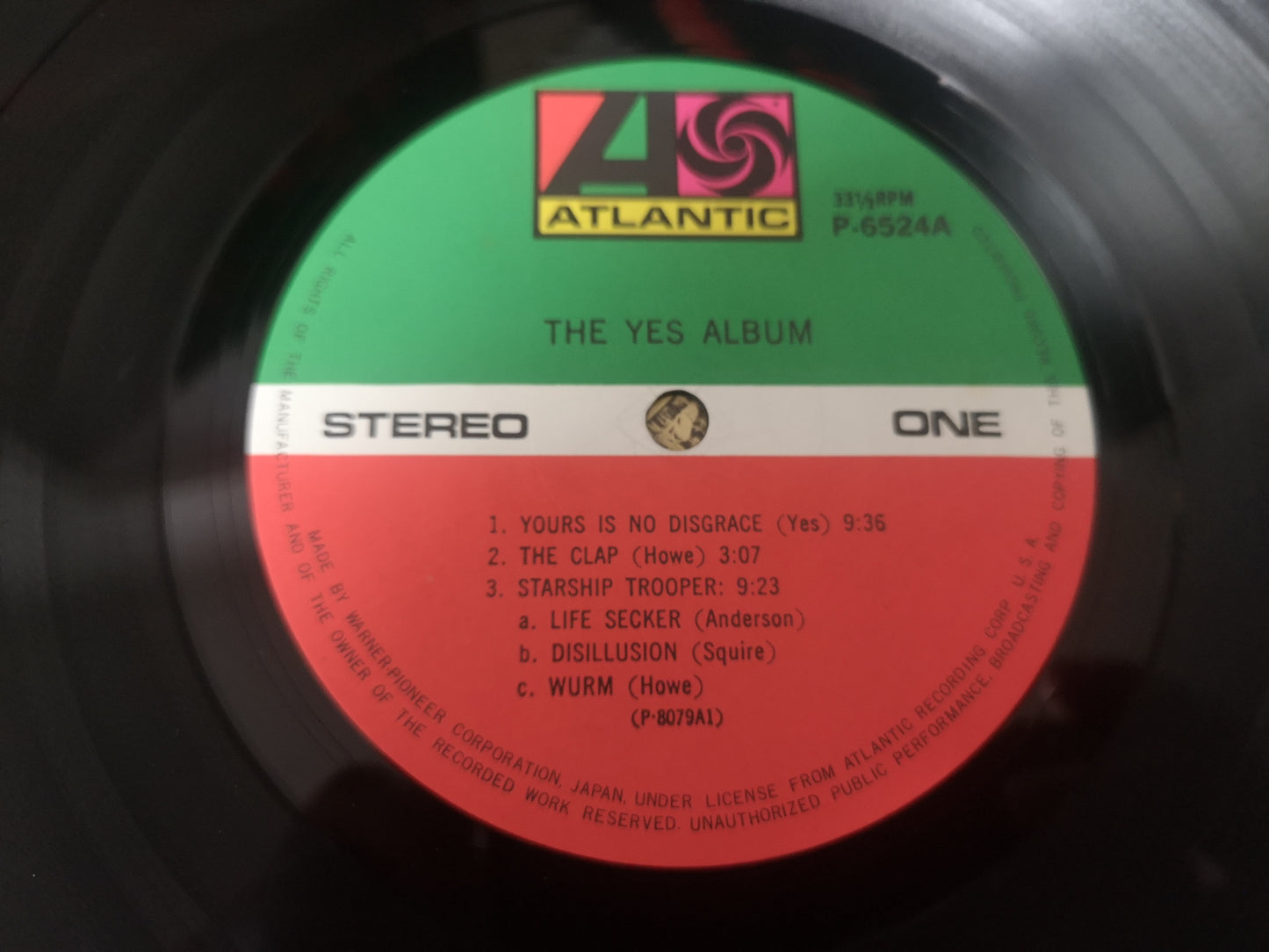 Yes "The Yes Album" RE Japan 1979 M-/M- (Obi & Insert)