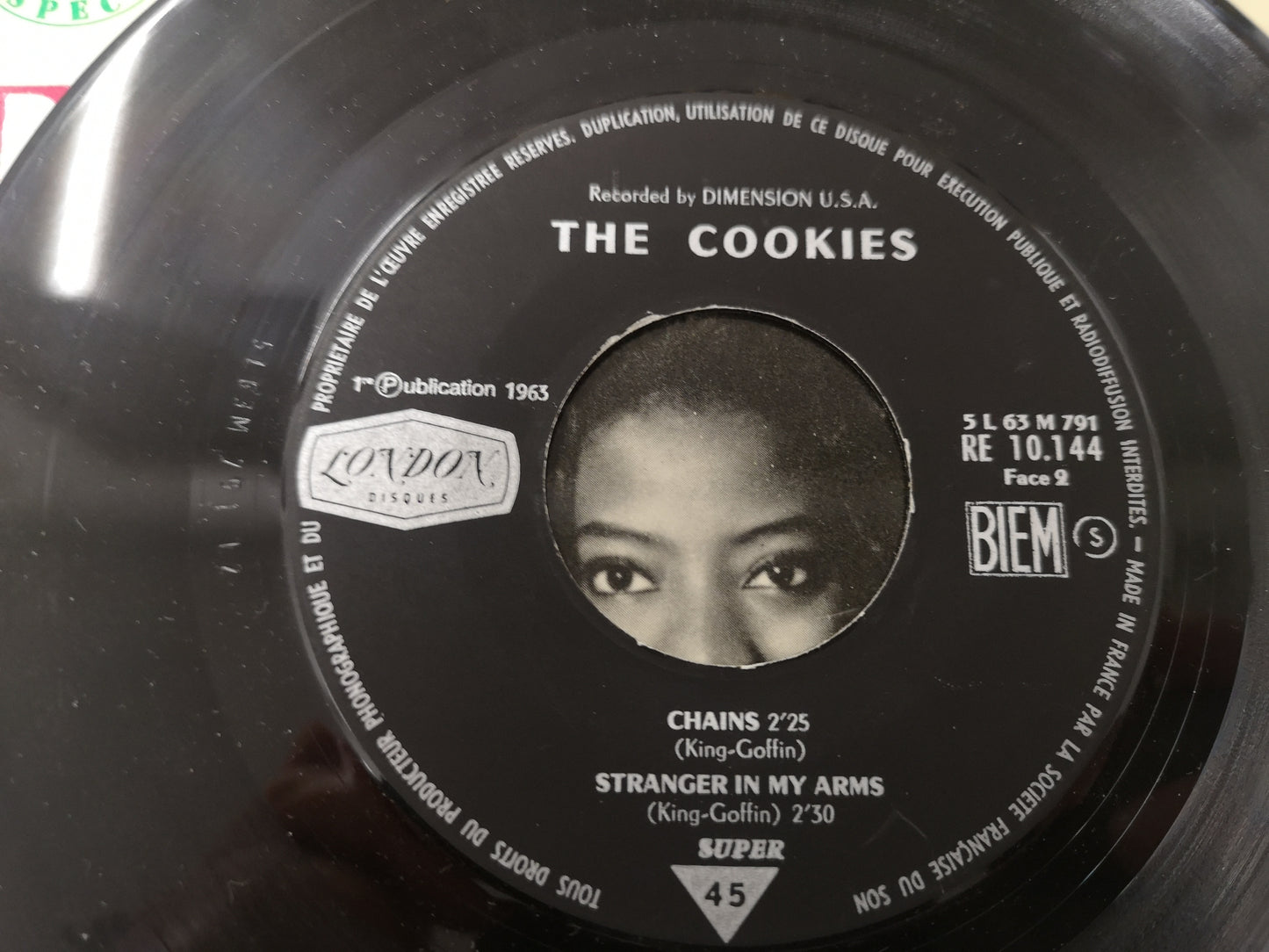 Cookies "Don't Say Nothin' Bad" Orig France 1965 EX/EX (7" EP)