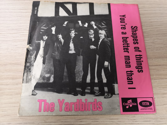 Yardbirds "Shapes of Things" Orig Denmark 1966 VG++/M- (7" Single)