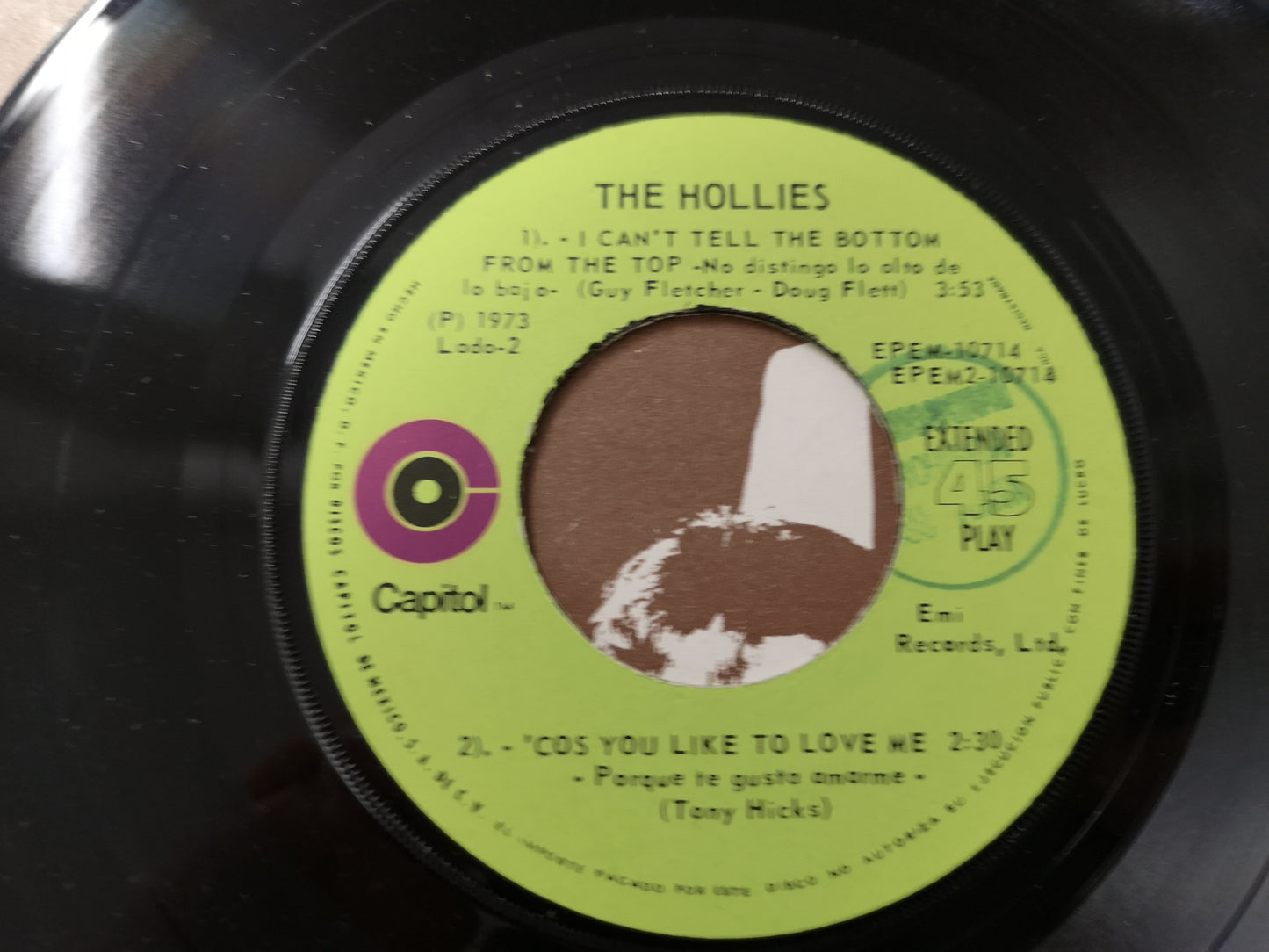 Hollies "He Ain't Heavy....He's My Brother" Orig Mexico 1973 M-/M- (7" EP)