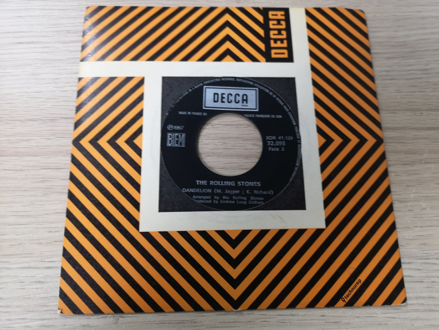 Rolling Stones "We Love You" Orig France 1967 EX (7" Juke Box Single)