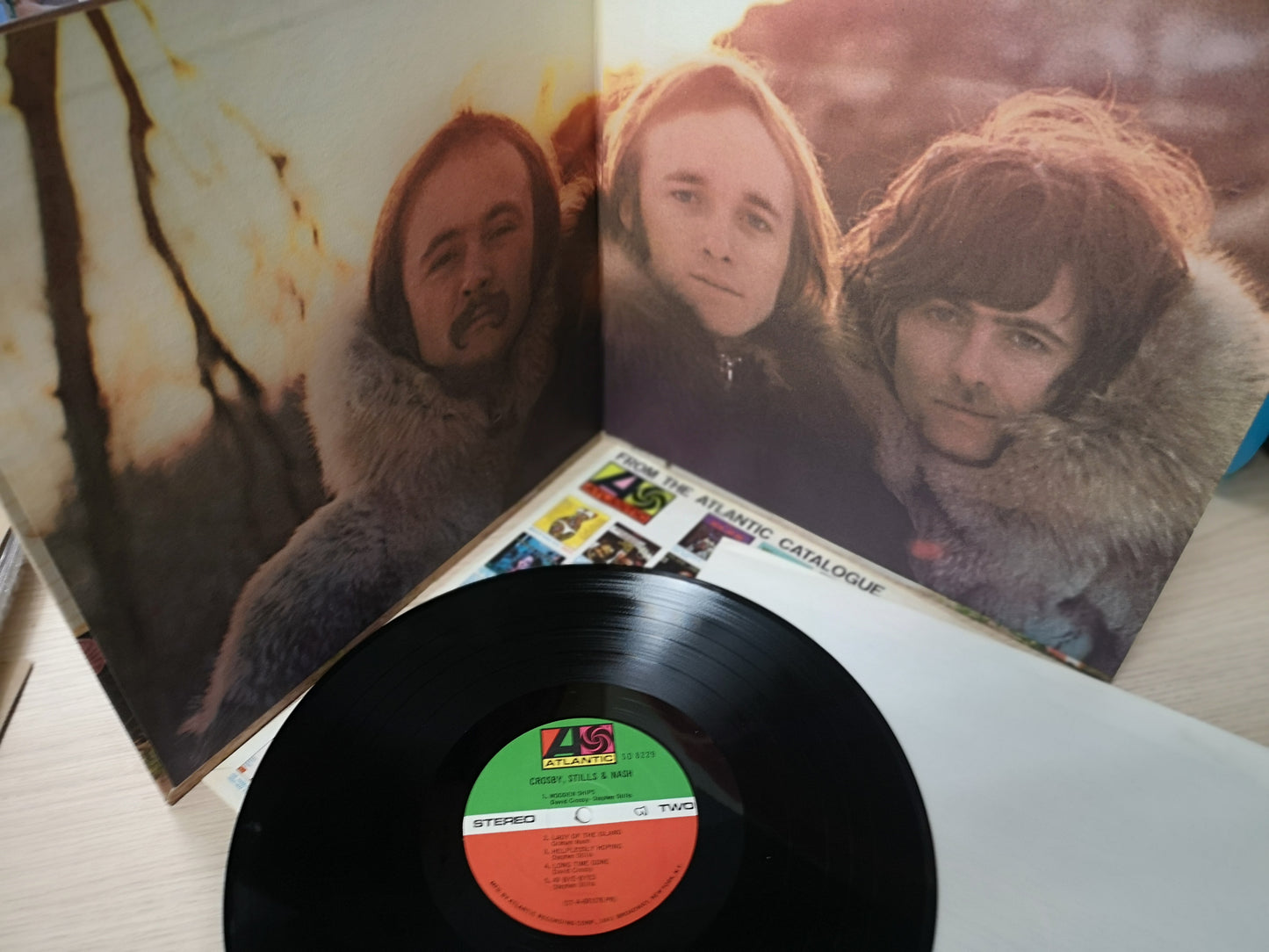 Crosby, Stills & Nash "S/T" Orig US 1969 M-/VG