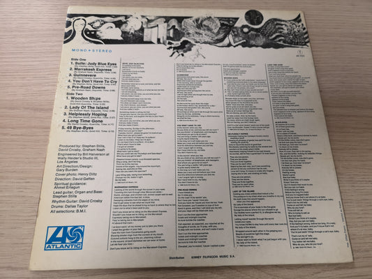 Crosby, Stills & Nash "S/T - Vol.5 Super Group" Orig France 1971 EX/VG++