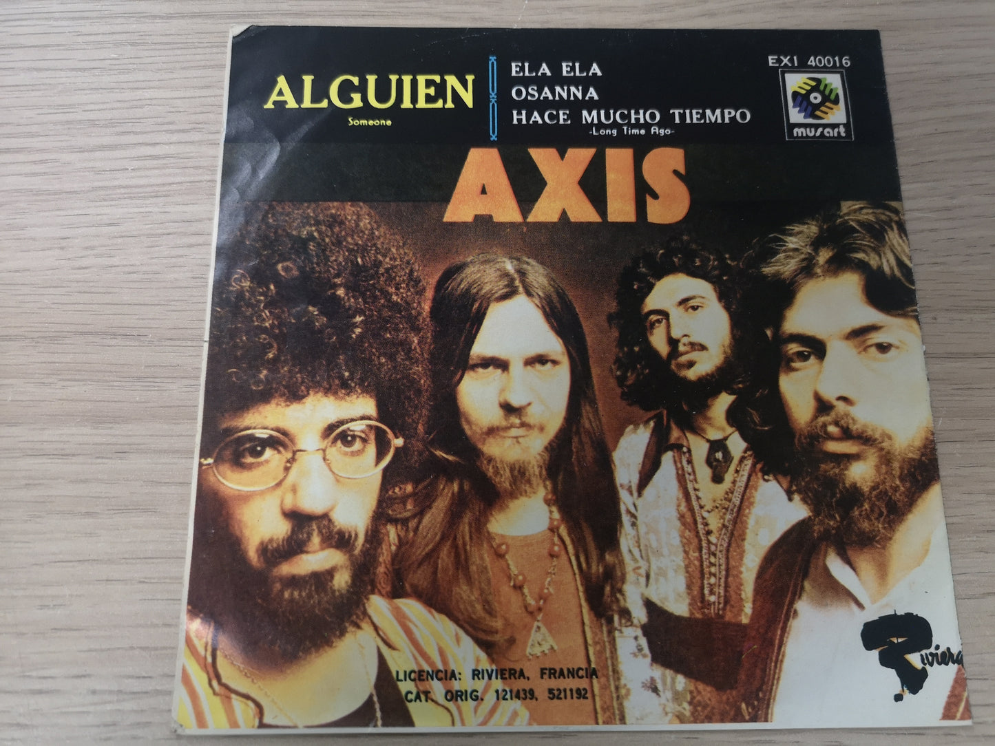 Axis "Ela Ela" Orig Mexico 1973  EX/VG++ (7" EP)