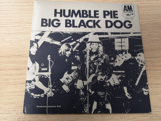 Humble Pie "Big Black Dog" Orig France Mono 1970 M-/EX (7" Single)