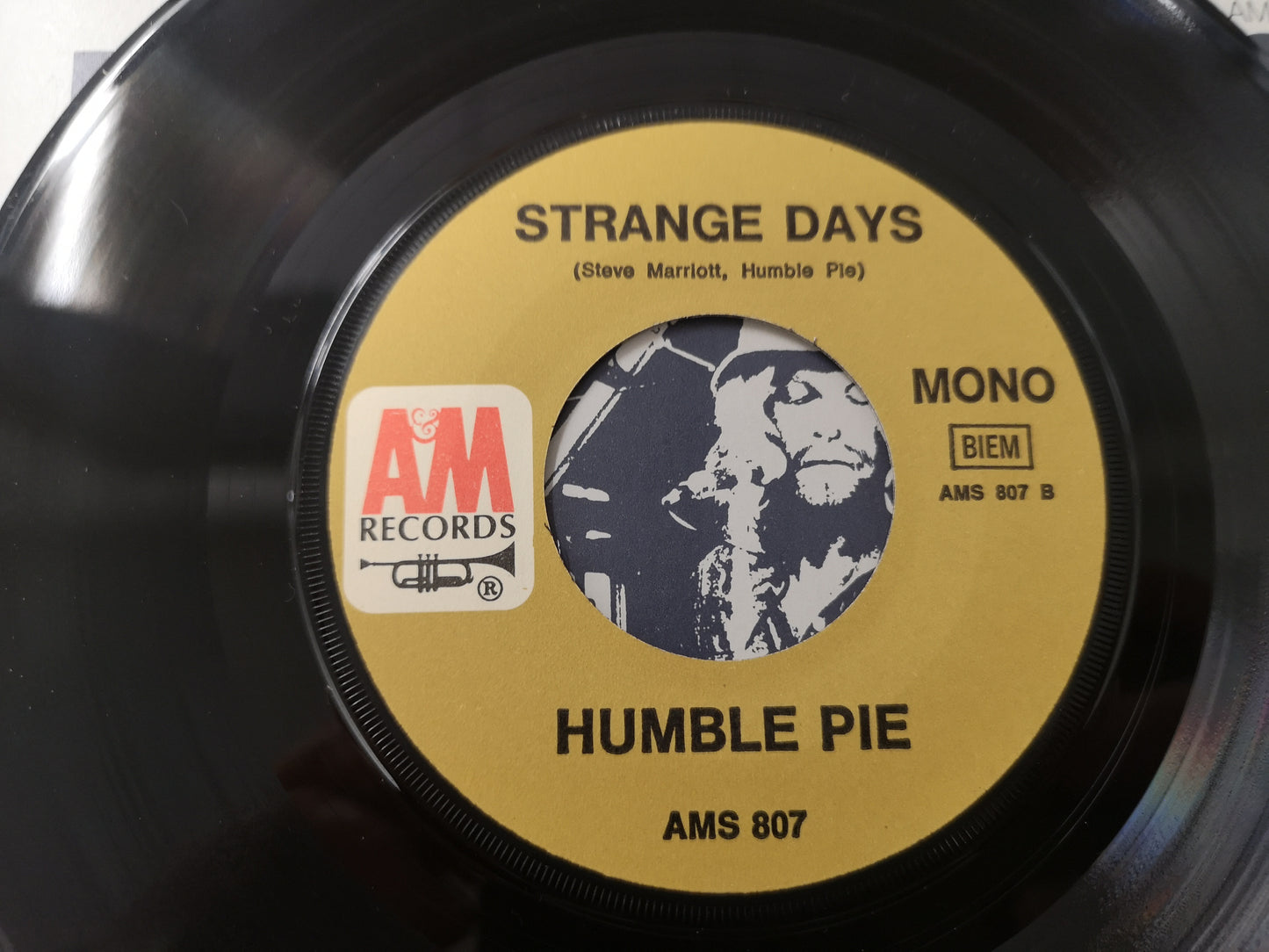 Humble Pie "Big Black Dog" Orig France Mono 1970 M-/EX (7" Single)