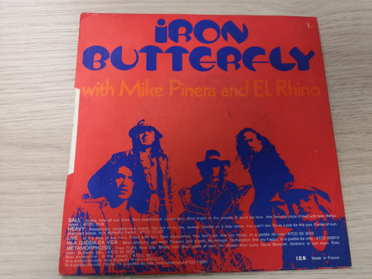 Iron Butterfly "New Day" Orig France 1971 M-/M- (7" Single)