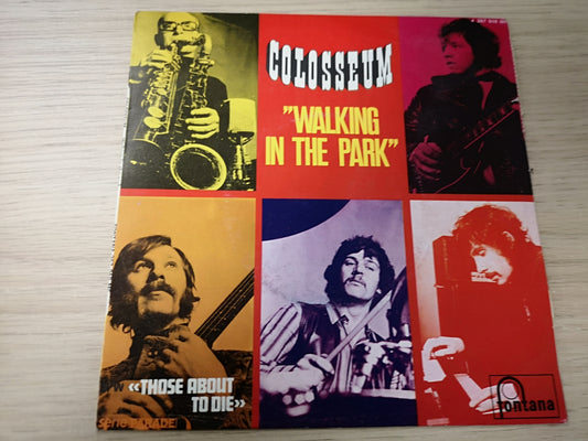 Colosseum "Walking in The Park" Orig France 1969 EX/M- (7" Single)