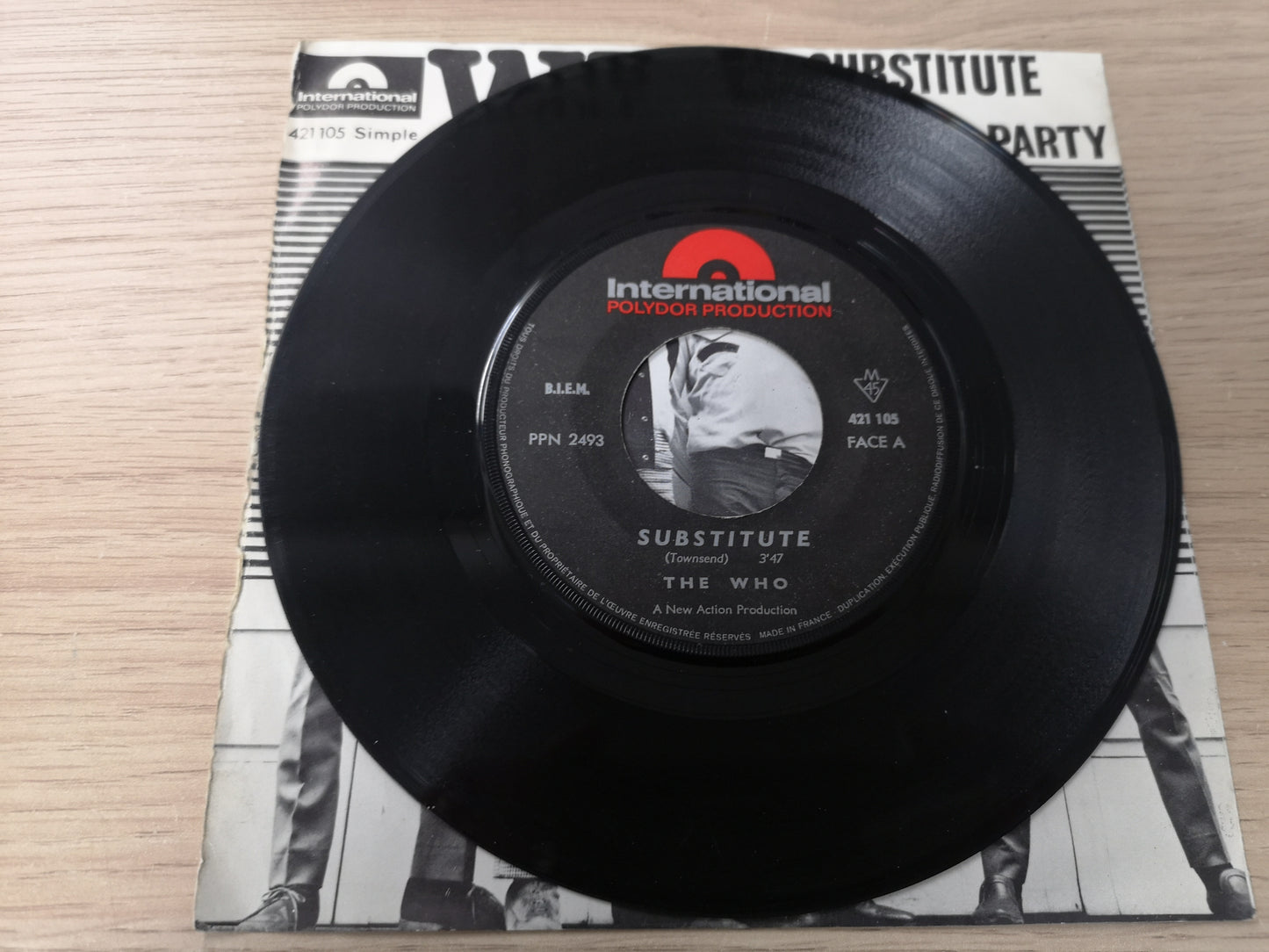 Who "Substitute" Orig France 1966 VG++/VG++ (7" Single - Circles)