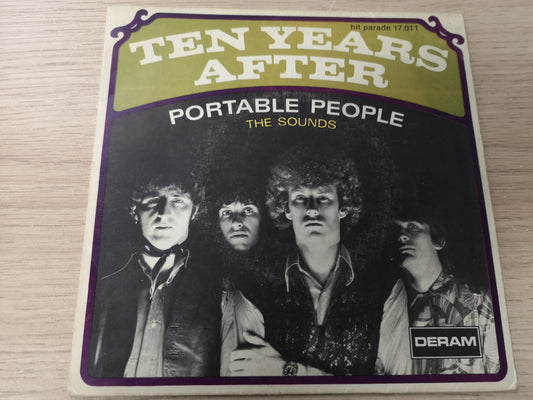 Ten Years After "Portable People" Orig France 1968 VG++/VG++ (7" Single)