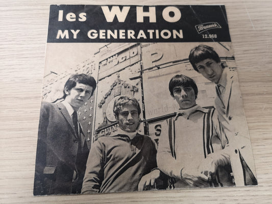 Who "My Generation" Orig France 1965 VG++/G++ (7" Single - Ultra Rare)