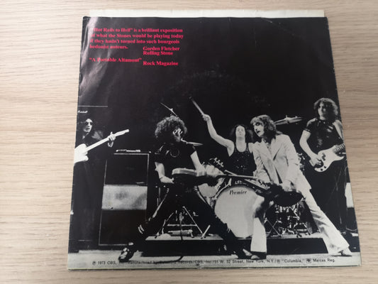 Blue Öyster Cult "Hot Rails to Hell" Orig US 1973 VG++/EX (Promo 7" Single)