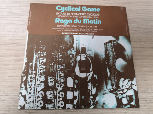 Jean Cohen-Solal "Cyclical Game" Orig France 1971 M-/M- (7" Single)