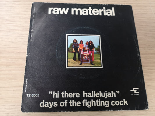 Raw Material "Hi There Hallelujah" Orig Spain 1970 VG+/EX (7" Single)