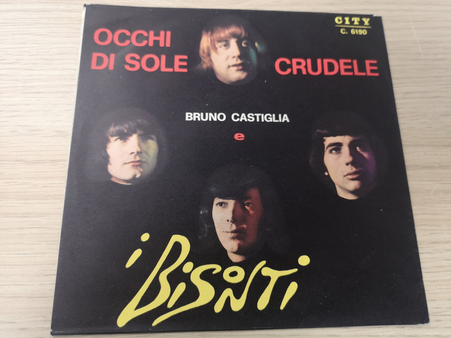 I Bisonti "Crudele" Orig Italy 1967 M-/M- (7" Single)