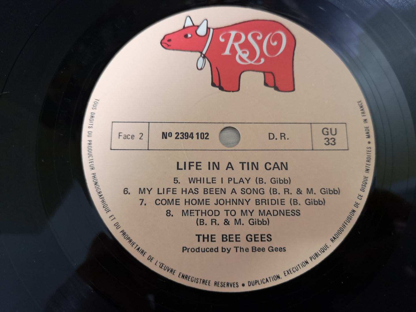 Bee Gees "Life In a Tin Can" Orig France 1973 M-/M-