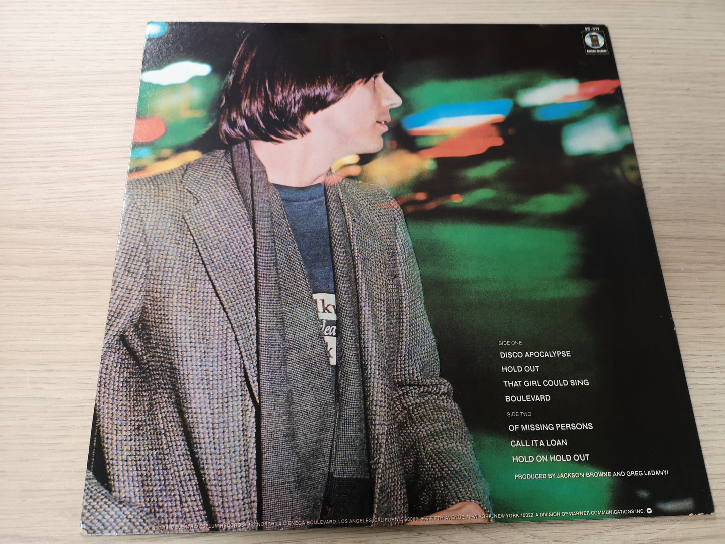 Jackson Browne "Hold Out" Orig US 1980 M-/M-