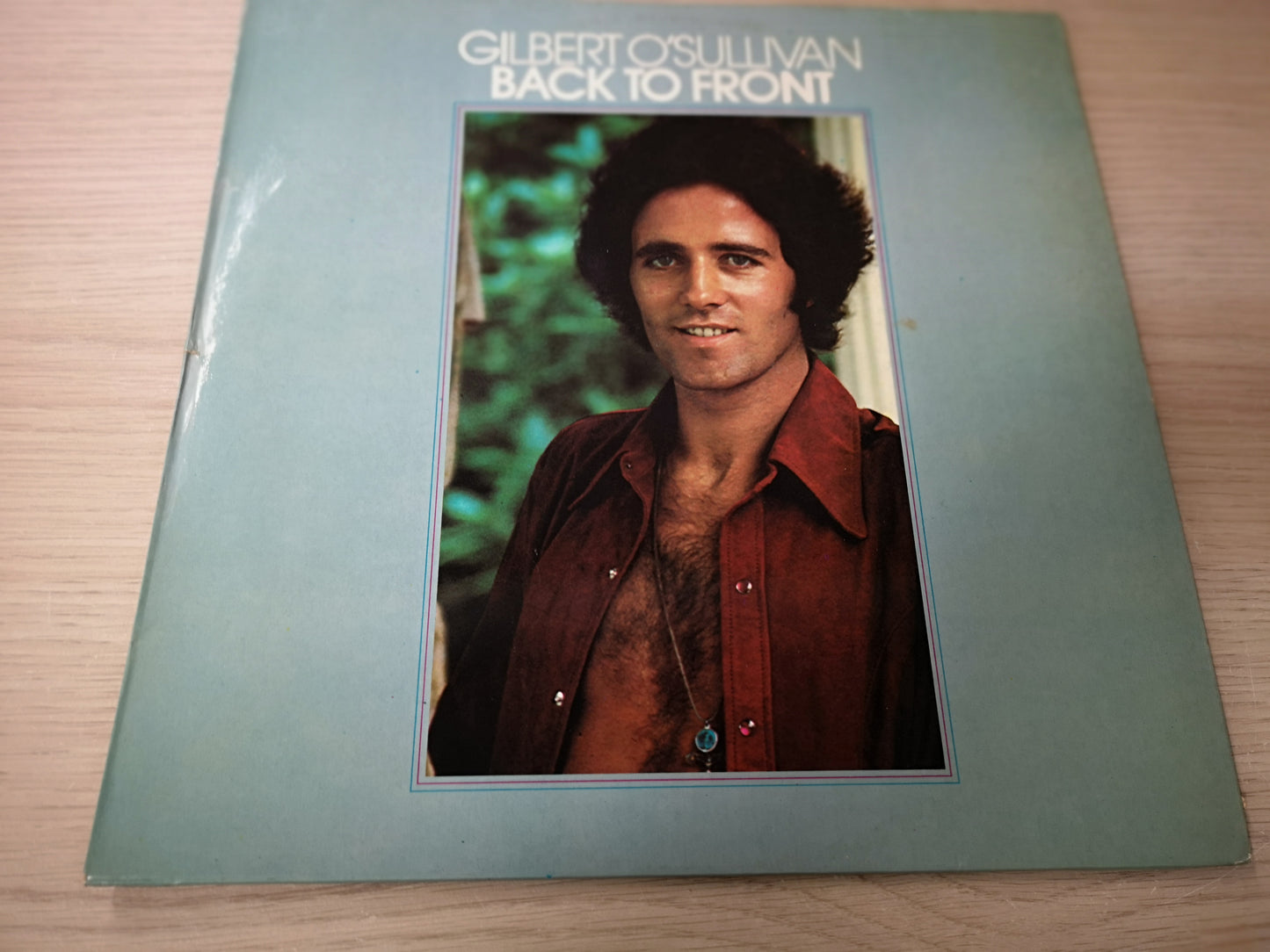 Gilbert O'Sullivan "Back to Front" Orig France 1972 VG++/VG++ (w/ Poster)