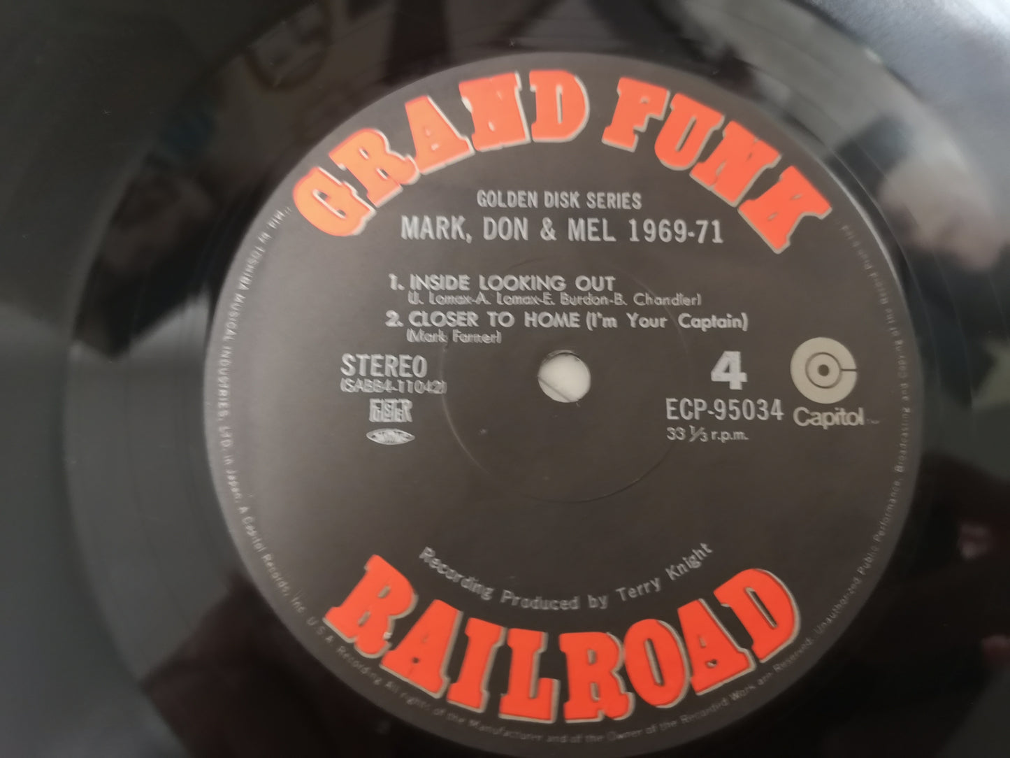 Grand Funk Railroad "Mark, Don & Mel" Orig Japan 1972 Double M-/M-