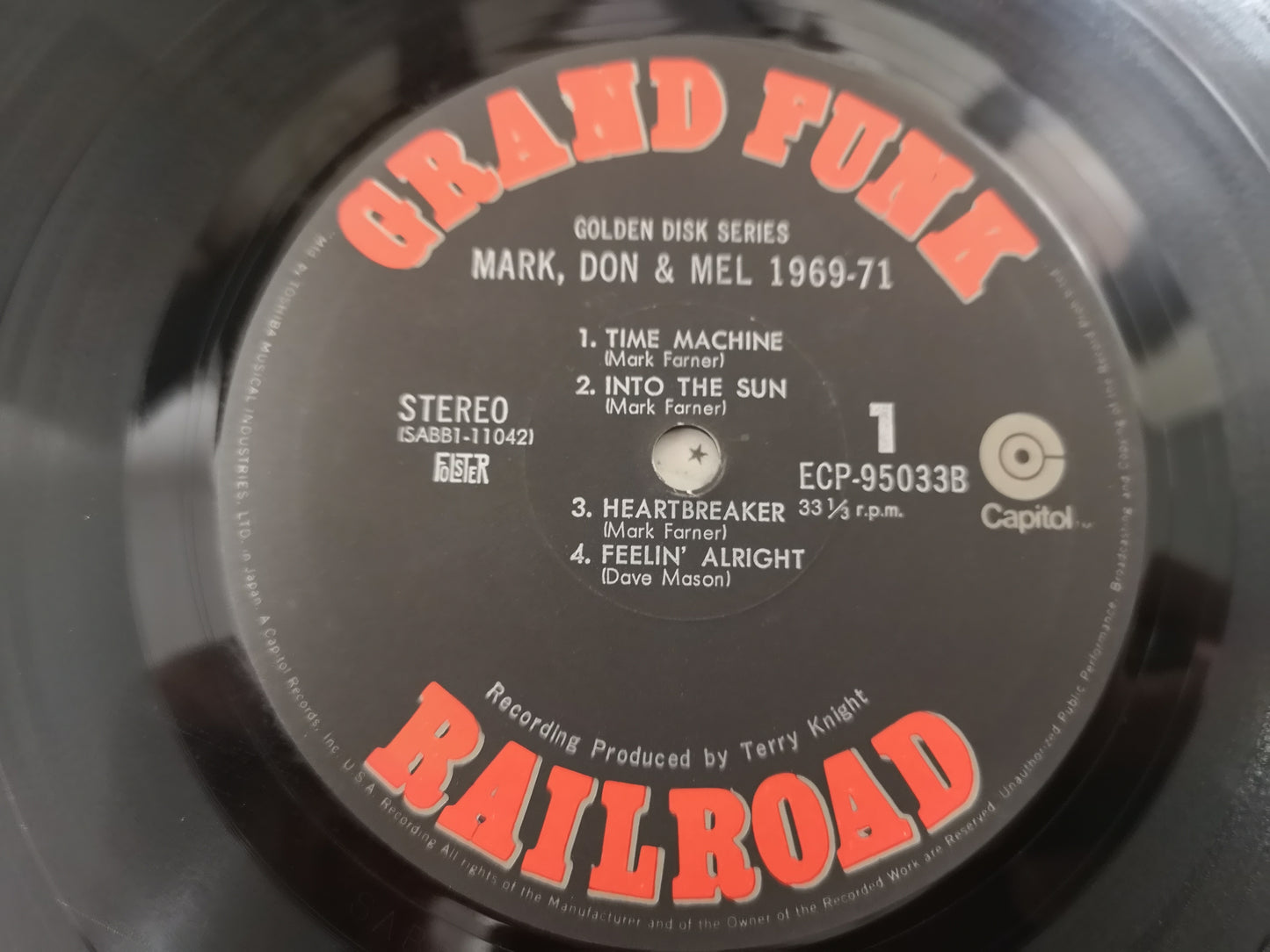 Grand Funk Railroad "Mark, Don & Mel" Orig Japan 1972 Double M-/M-