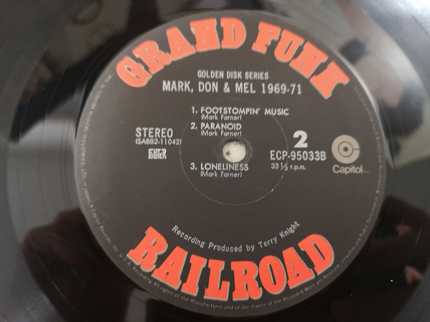 Grand Funk Railroad "Mark, Don & Mel" Orig Japan 1972 Double M-/M-