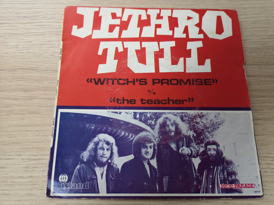 Jethro Tull "Witch's Promise" Orig France 1970 VG/VG+ (7" Single)