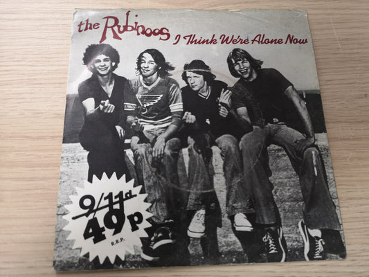 Rubinoos "I Think We're Alone Now" Orig US 1977 VG/EX (7" Single)