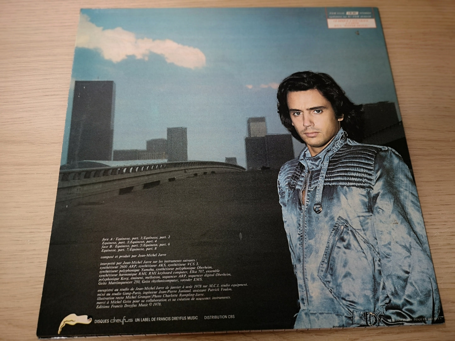 Jean Michel Jarre "Equinoxe" Orig France 1978 EX/EX