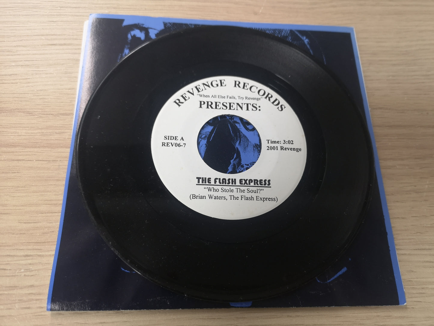 Flash Express "Who Stole The Soul" Orig US 2001 VG/M- (7" Single)