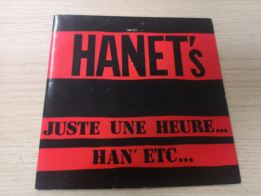 Hanet's "Juste Une Heure" Orig France 1987 M-/M- (7" Single)