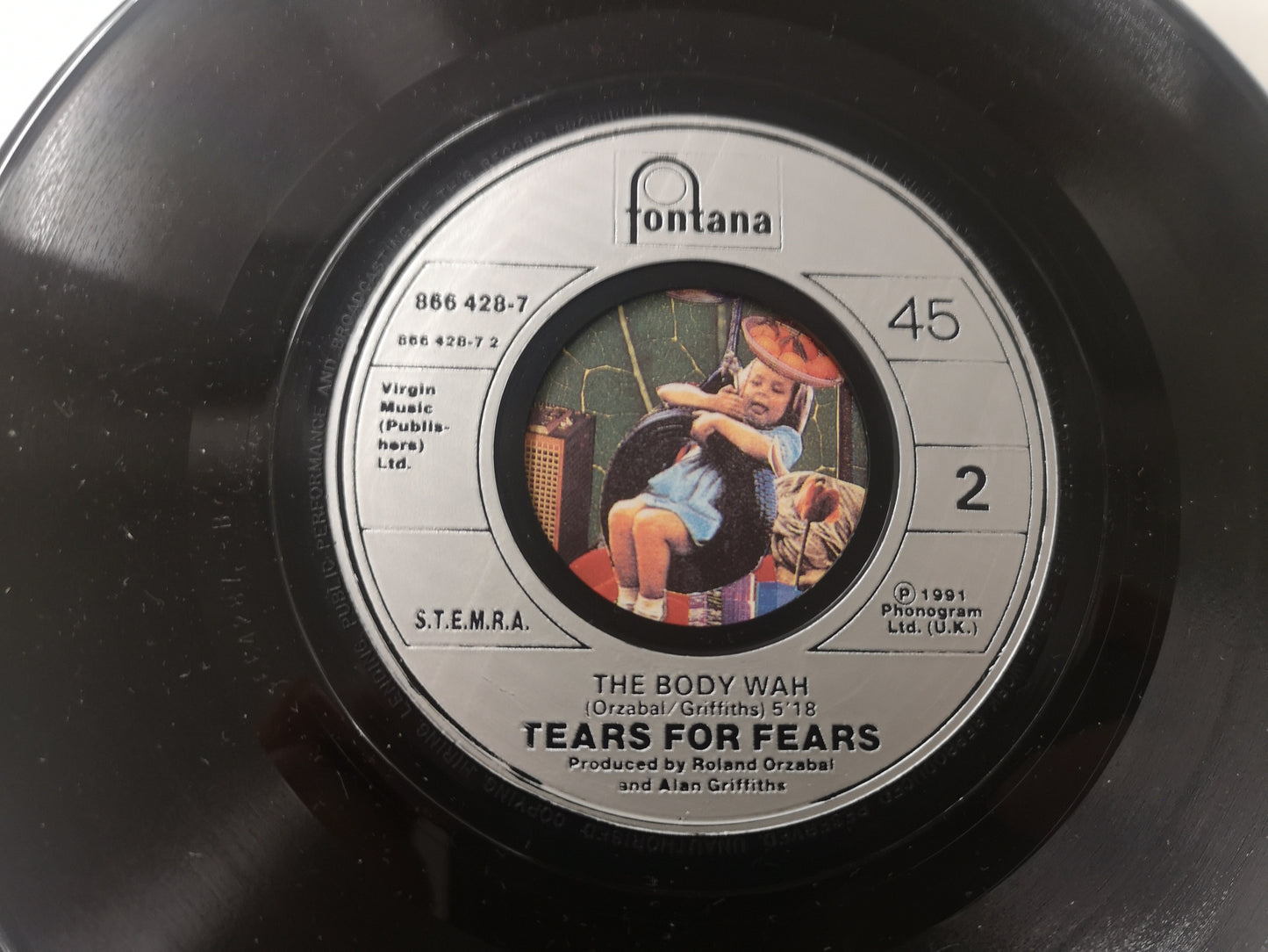 Tears For Fears "Laid so Low" Orig UK 1992 M-/M- (7" Single)