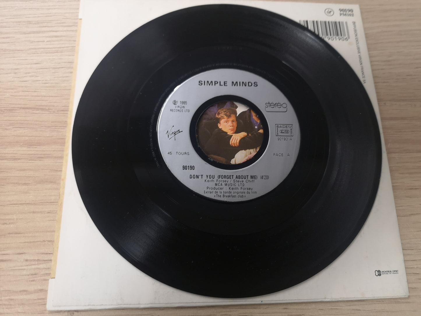 Simple Minds "Don't You" Orig France 1985 EX/M- (7" Single)