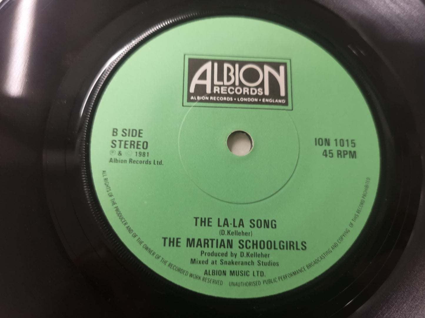 Martian Schoolgirls "Motion" Orig UK 1981 VG++/M- (7" Single)