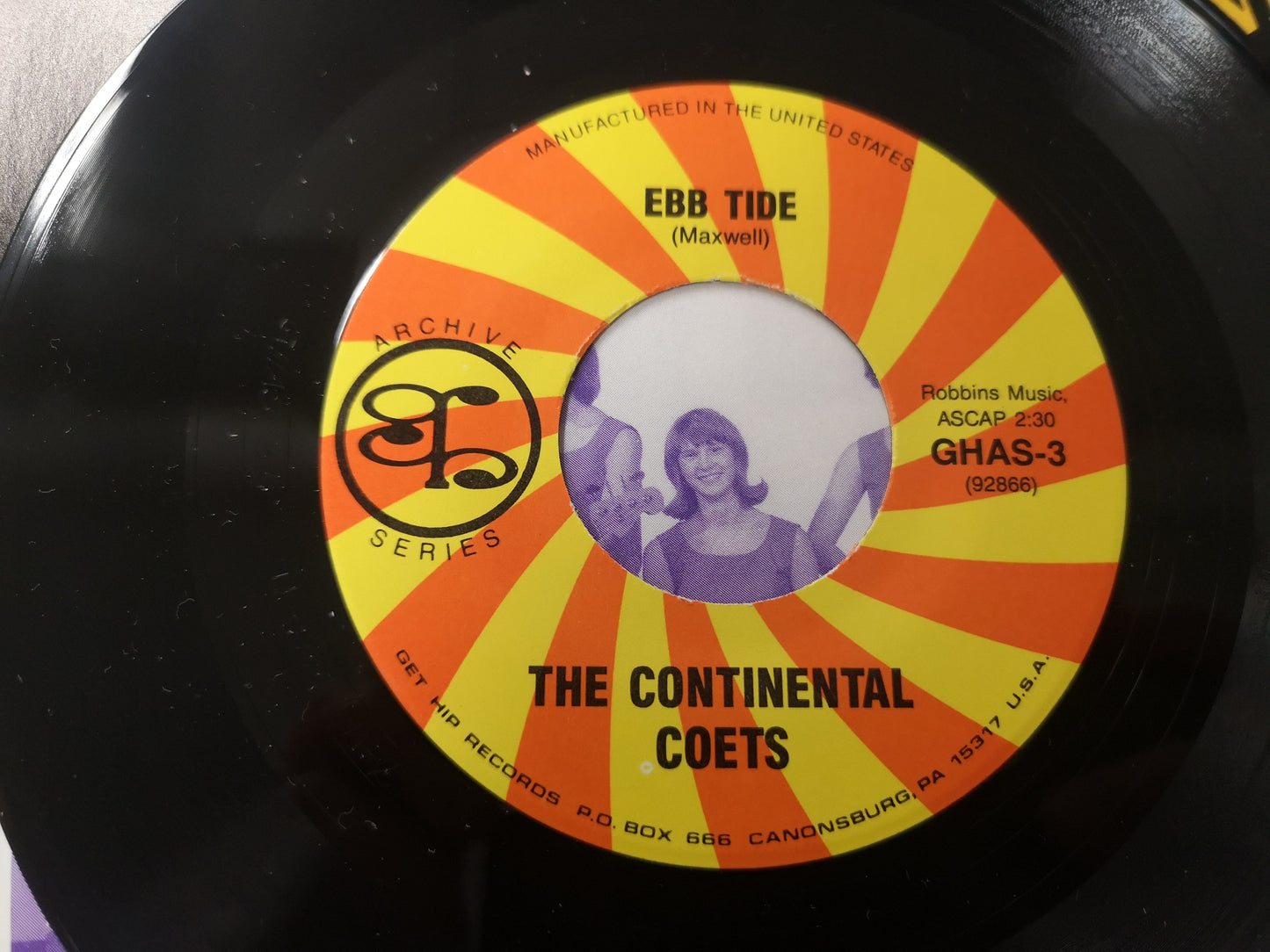 Continental Co-Ets "Let's Live For The Present" Orig US 1994 M-/M- (7" Single)