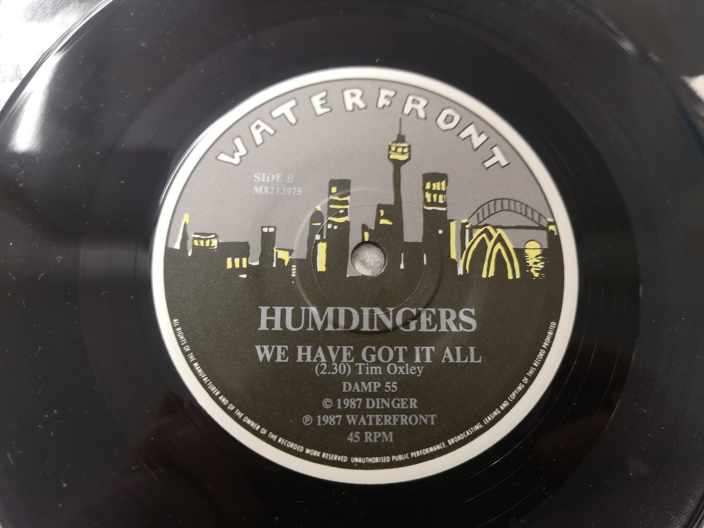 Humdingers "A Little love on The Side" Orig UK 1987 M-/M- (7" Single)