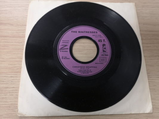 Waitresses/August Darnell "Christmas Wrapping" Orig France 1981 EX (7" Single)