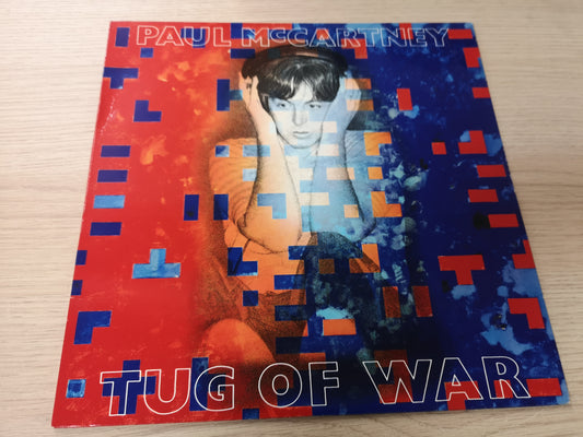 Paul McCartney "Tug of War" Orig France 1982 M-/M-