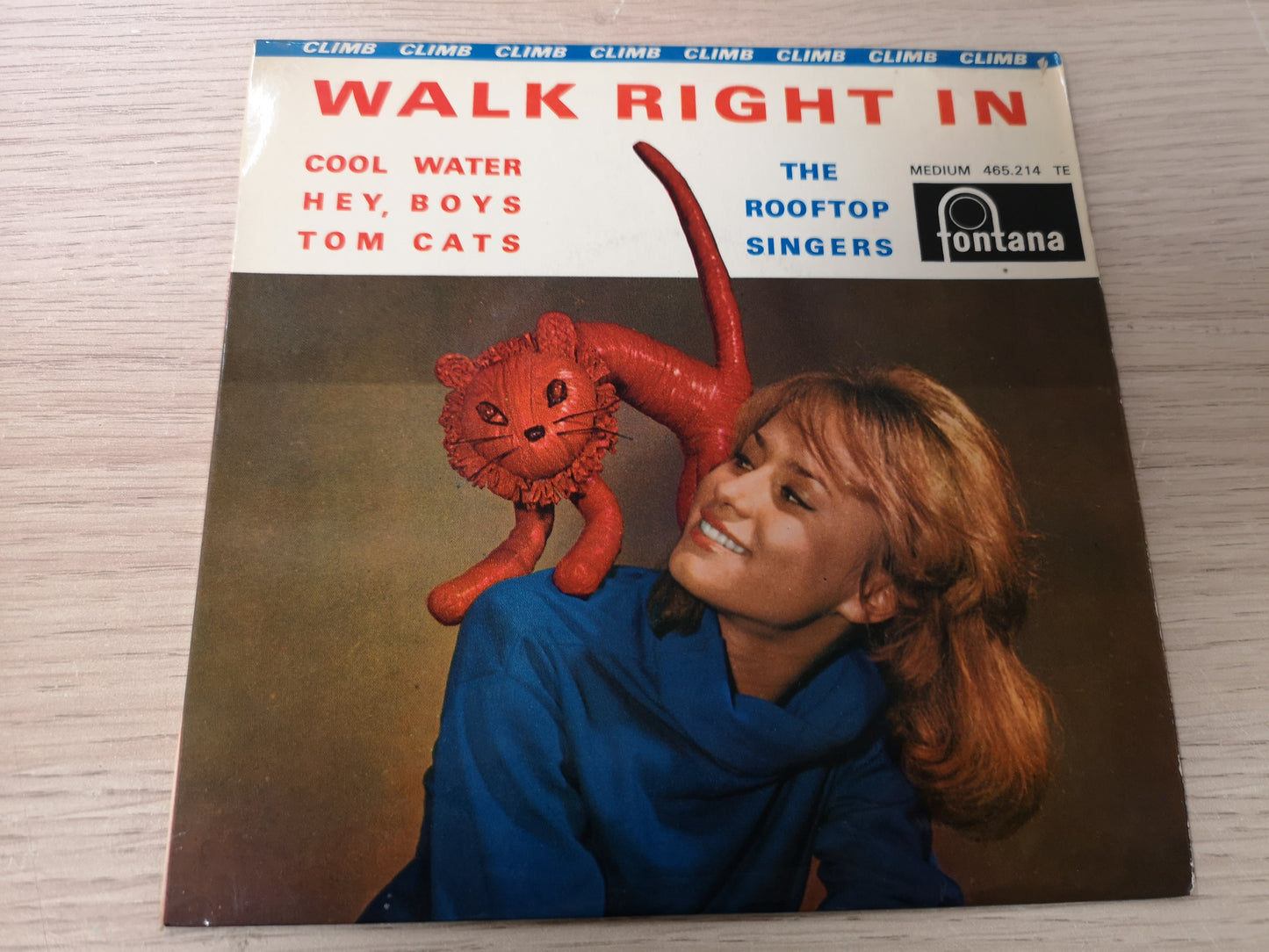 Rooftop Singers "Walk Right In" Orig France 1964 EX/VG+ (7" EP)