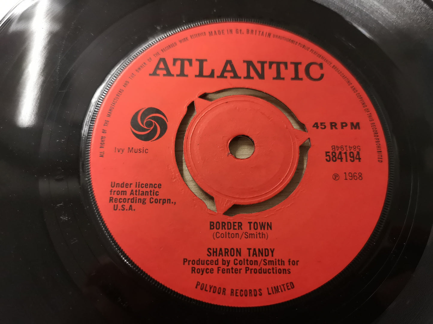 Sharon Tandy "You've Gotta Believe It" Orig UK 1968 EX (7" Single)