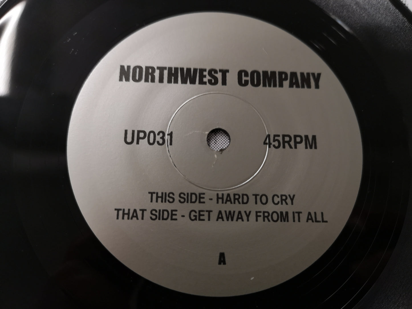 Northwest Company "Hard to Cry" RE Canada 2012 M/M (7" Single - '67 Garage)