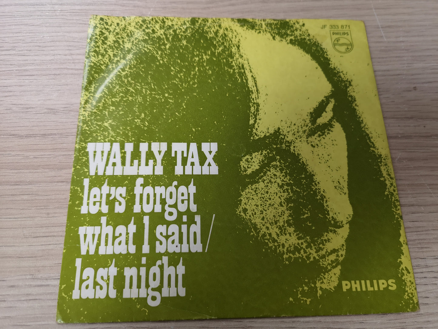 Wally Tax "Let's Forget What I Said" Orig Holland 1967 VG++/VG++ (7" Single)